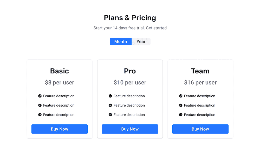 Pricing Center 06